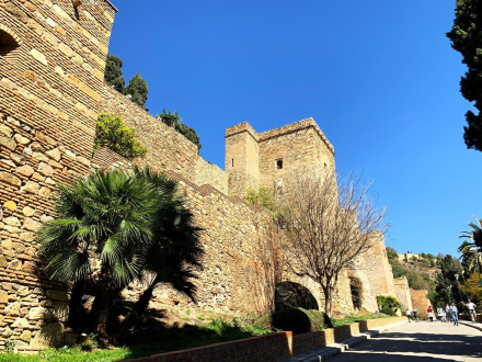 Twierdza Alcazaba z fortecą