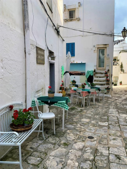 Uliczki starego miasta - Ostuni