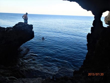 Cape Greco-jaskinie morskie