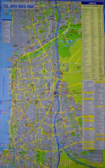 Mapa - Tel Aviv