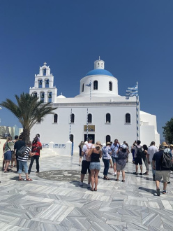 Kościół Panagia Platsani - Oia - Santorini