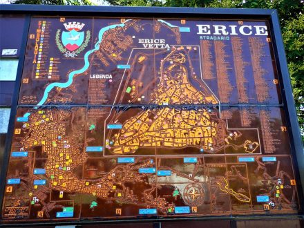 Mapa Erice