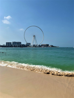 Ain Dubai i Plaża JBR Open Beach